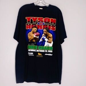 Vintage Mike Tyson 1999 Memorabilia fight T-shirt original boxing collector XL